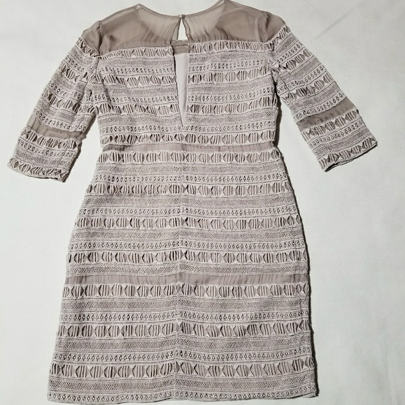 Dole Vita Lace Shift Sheer Dress - Picture 2 of 8